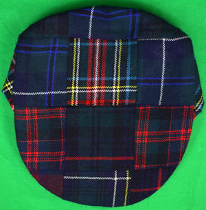 Orvis Patch Tartan Wool Cap Made In Ireland Sz M