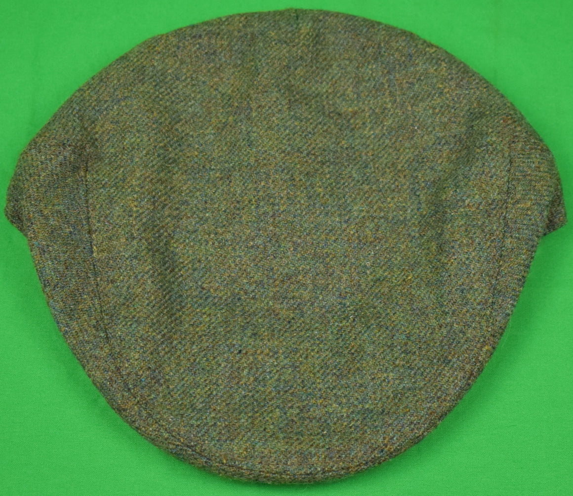 "Lock & Co Olive Tweed Flat Cap Made In England For The Andover Shop" Sz 7 3/8 (SOLD)