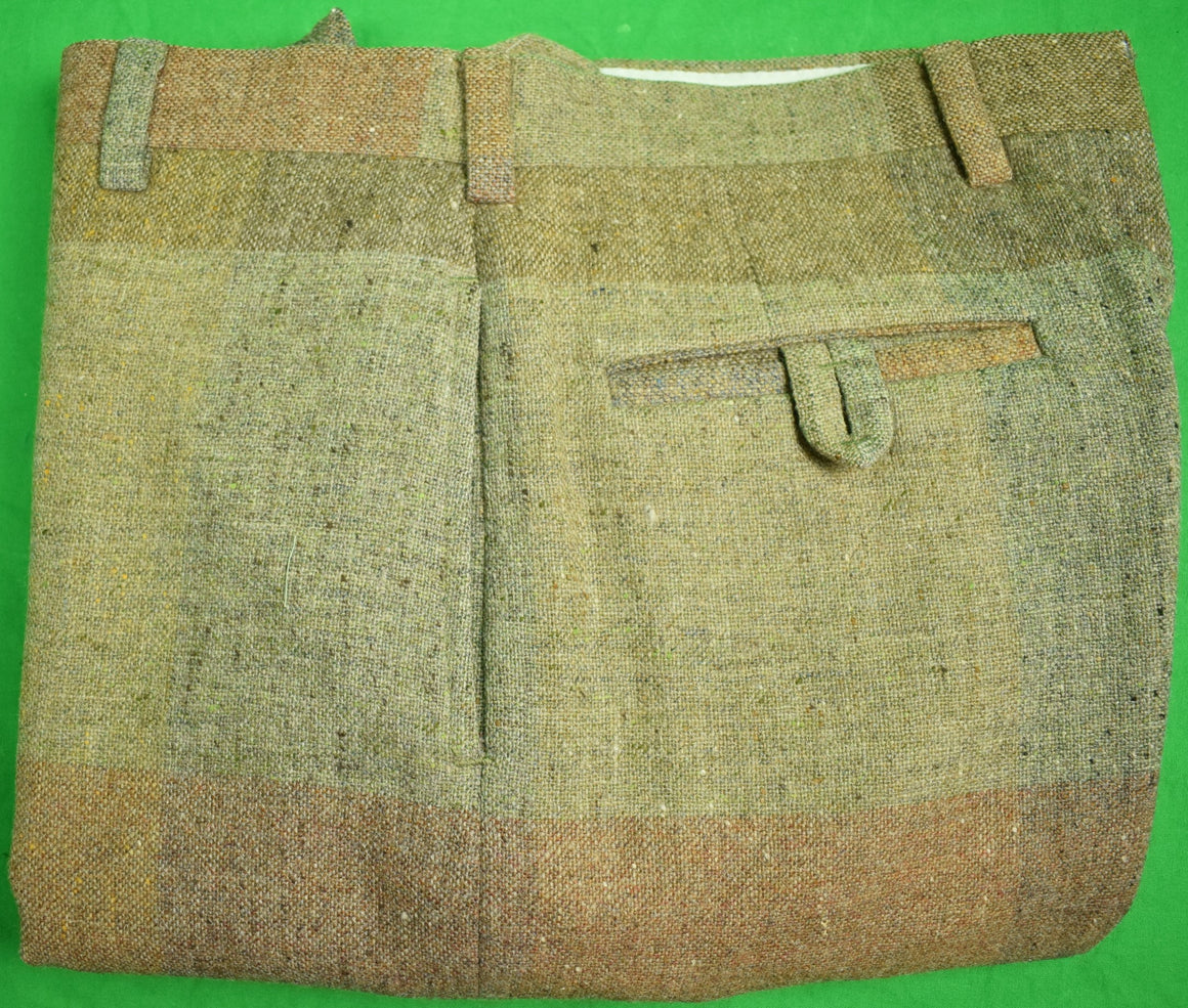 "Chipp Patch Donegal Tweed Trousers" Sz: 34"W (SOLD)