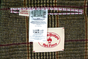 Brooks Brothers Red Fleece Russell Plaid Tweed Sport Jacket Sz: 42R (New w/ BB Tag)