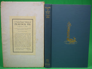 "Peacock Pie A Book Of Rhymes" 1924 DE LA MARE, Walter (SOLD)