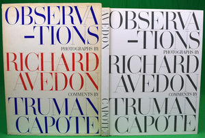 "Observations" AVEDON, Richard [Photographs]