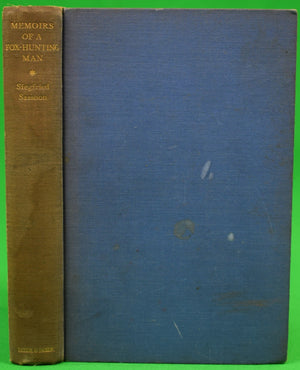 "Memoirs Of A Fox-Hunting Man" 1928 SASSOON, Siegfried