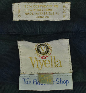"The Andover Shop Viyella Black Watch Tartan Dressing Gown/ Robe" Sz: XL