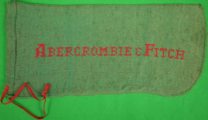 "Pair of Abercrombie & Fitch Green Knit Shoe Bags" (Deadstock!)