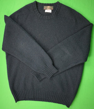 Orvis Shetland Wool Hunter Scottish Crewneck Sweater Sz 42