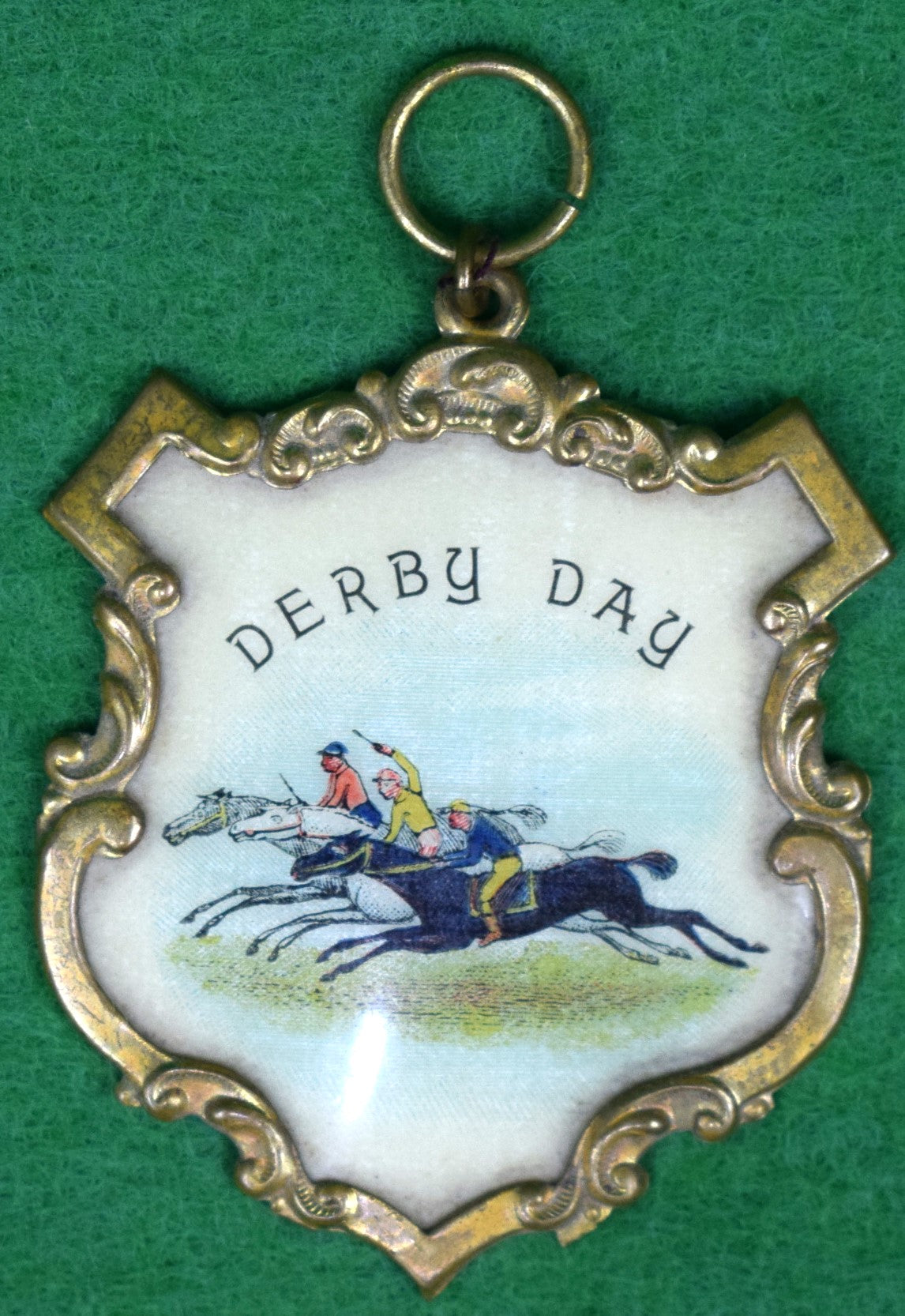 Derby Day c1893 Fob