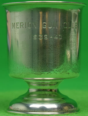 "Merion Gun Club 1939-40 Sterling Silver Jigger Cup"
