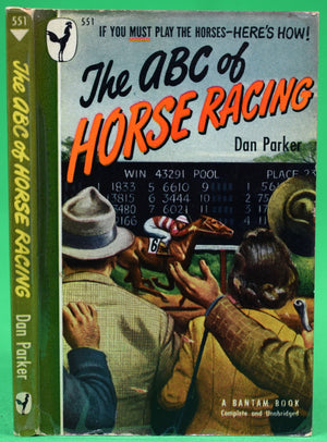 "The ABC Of Horse Racing" 1948 PARKER, Dan