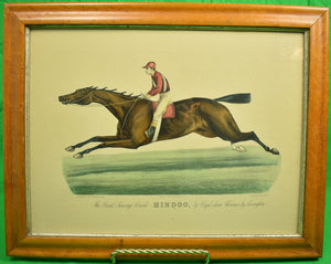The Great Racing Crack HINDOO, by Virgil, dam Florence, by Lexington