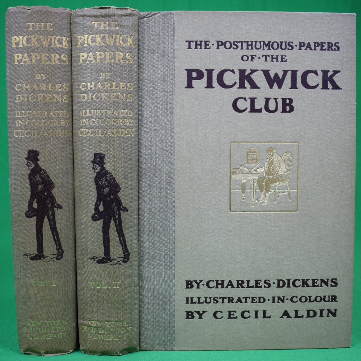 "The-Posthumous-Papers Of-The Pickwick Club Vols. I & II" 1910 DICKENS, Charles