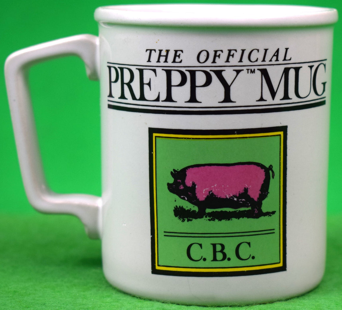 "The Official Preppy C.B.C. (= Couldn't Be Cuter) Piglet Mug"