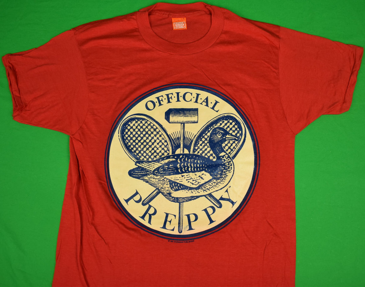 "The Official Preppy Red T-Shirt" Sz: XL (New w/o Tags!)