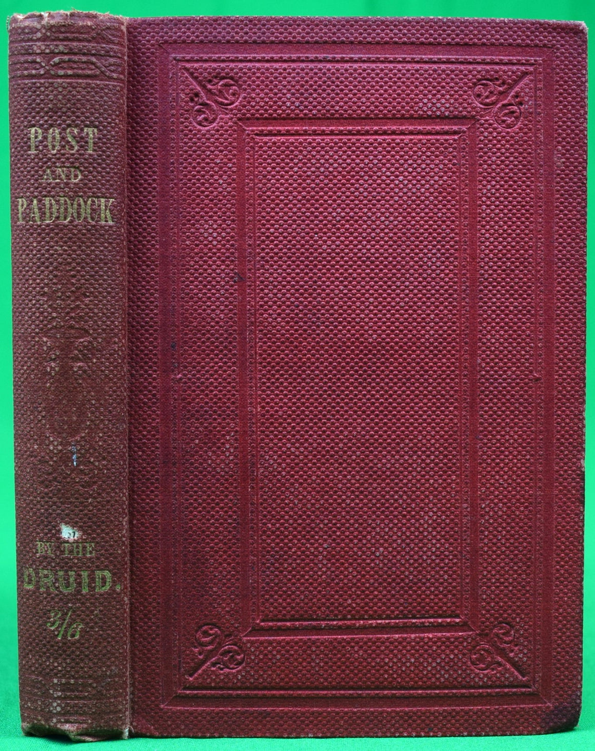 "The Post And The Paddock" 1856 The Druid