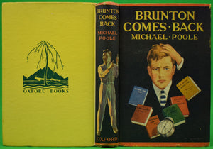 "Brunton Comes Back" 1938 POOLE, Michael