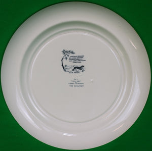"Complete Set x Twelve Copeland Spode Fox-Hunting Series Plates" Painted By Lionel Edwards, Circa 1930 (SOLD)