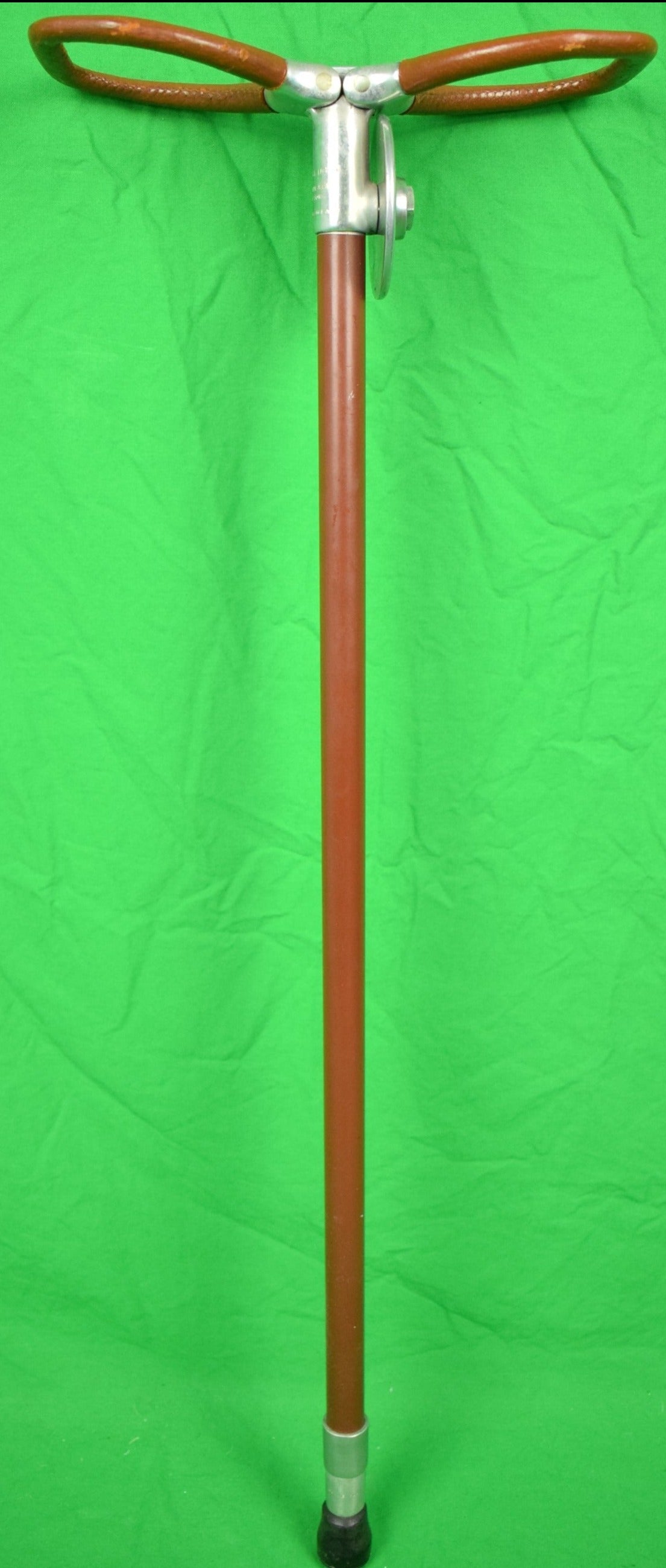 "Abercrombie & Fitch 'Churchill Downs' Shooting Stick Made in England"