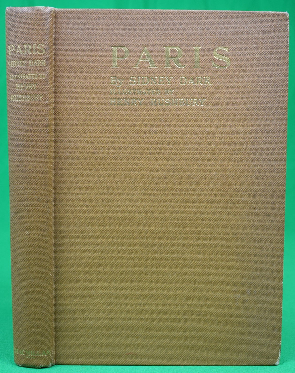 "Paris" 1926 DARK, Sidney