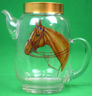 Abercrombie & Fitch Horse Head Cocktail Pitcher by Cyril Gorainoff