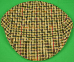 "The Andover Shop Gun Check Tweed Flat Cap Made In England" Sz 7 3/8 (SOLD)