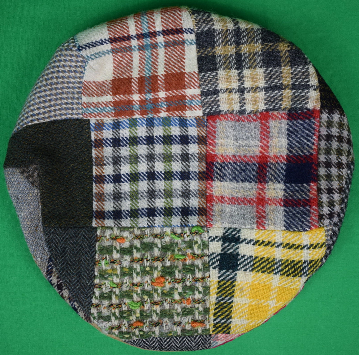 The Andover Shop Patch Irish Tweed Cap Sz 7 1/4