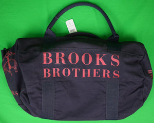 Brooks Brothers "346" Navy Canvas Tote Bag w/ Handle (New w/ BB Tag)