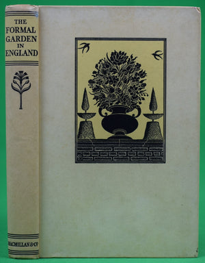 "The Formal Garden In England" 1936 BLOMFIELD, Reginald