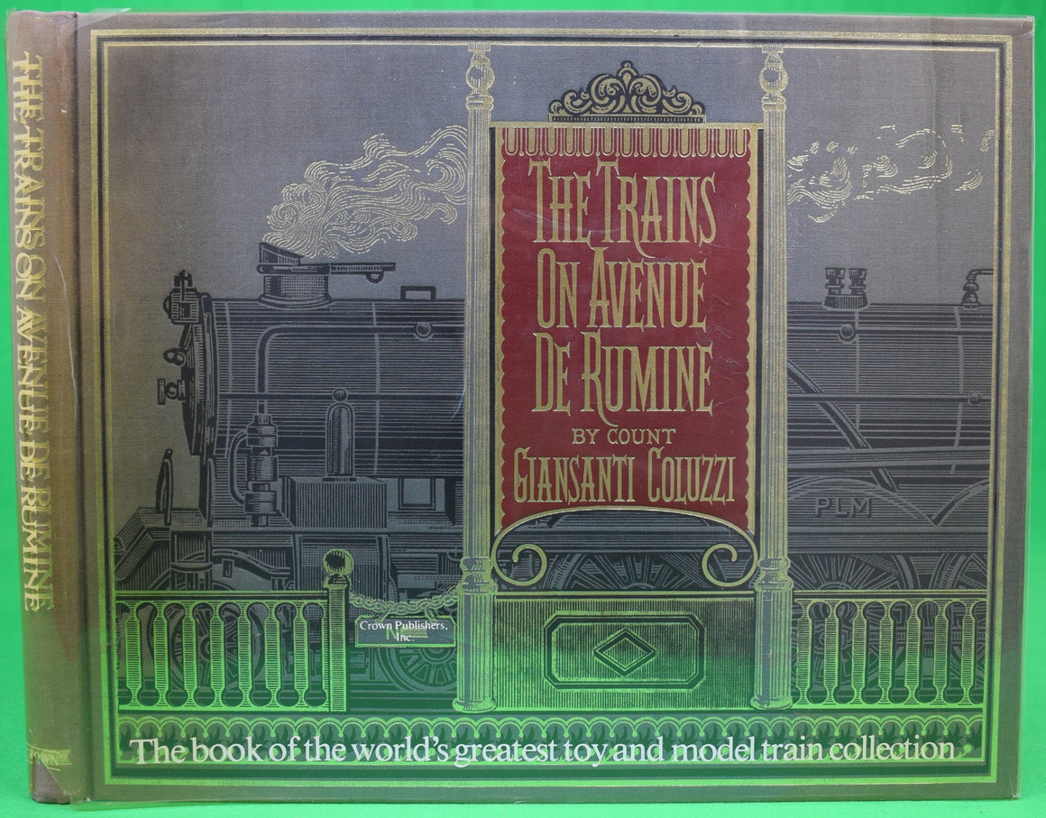 "The Trains On Avenue De Rumine" 1982 COLUZZI, Giansanti