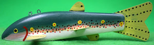 Hand-Painted Fish Decoy