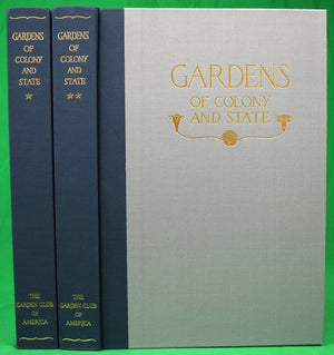 "Gardens Of Colony And State" 2000 LOCKWOOD, Alice G.B. [compiled and edited by]