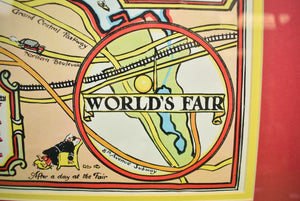 The New York 1939 "Official" World's Fair Pictorial Map Created by Tony Sarg (SOLD)