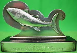 "Mappin & Webb Sterling Silver Bahamas Intl. Tuna Match Angler's Trophy" (SOLD)