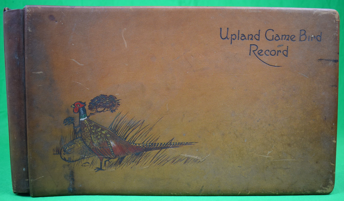 Abercrombie & Fitch Upland Game Bird Record Leather Log Book