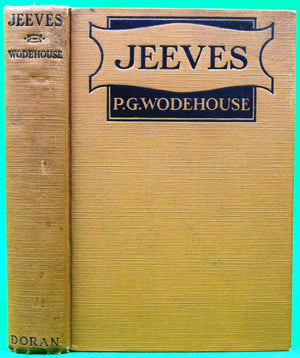 "Jeeves" 1923 WODEHOUSE, P. G.