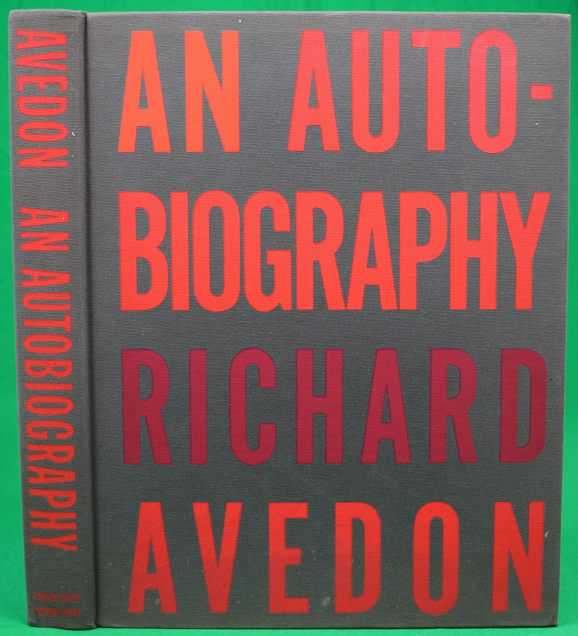 "An Autobiography" 1993 AVEDON, Richard (SIGNED)
