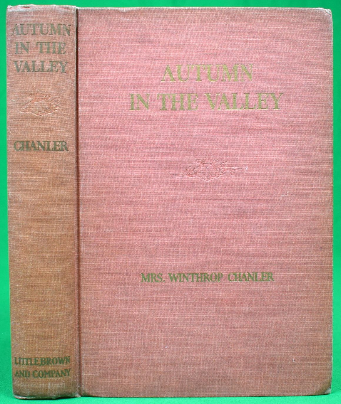 "Autumn In The Valley" 1936 CHANLER, Mrs. Winthrop