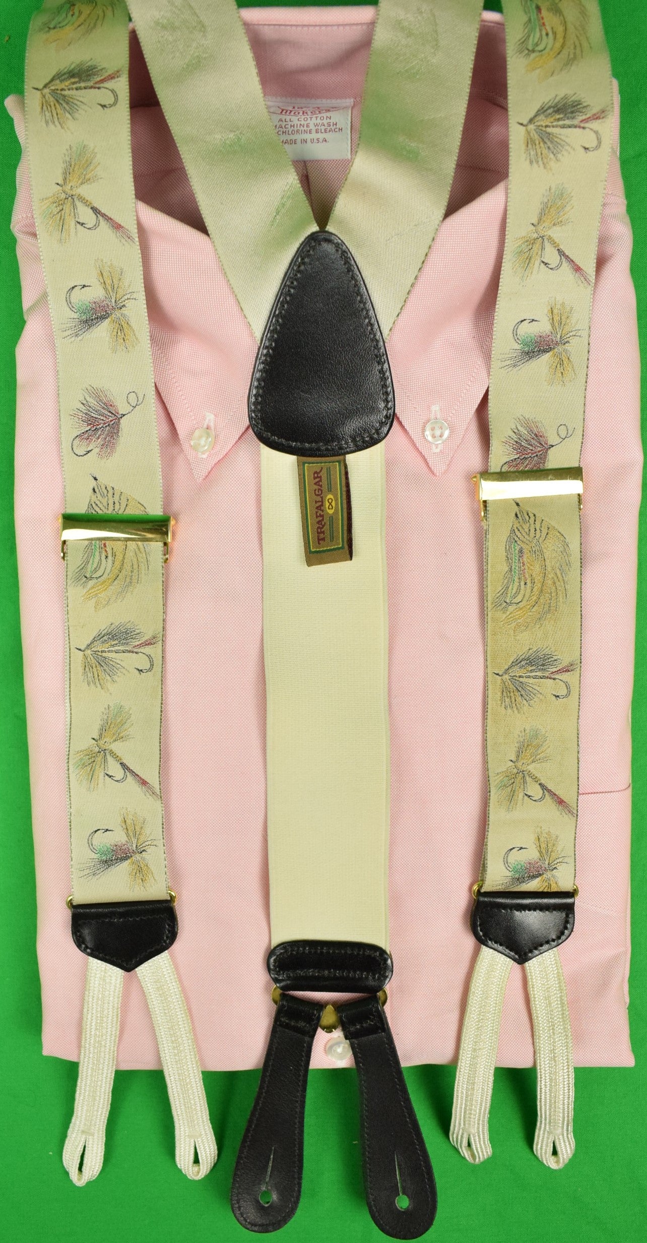 Trafalgar Mens Silk Suspenders Braces Noel Christmas Limited Edition Rare  Fl1122 - Conseil scolaire francophone de Terre-Neuve et Labrador