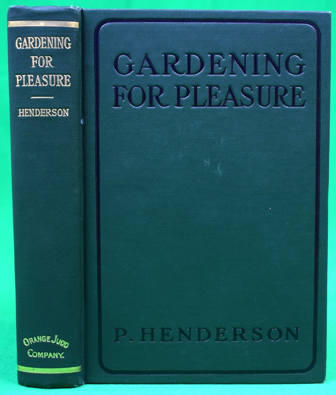 "Gardening For Pleasure" 1918 HENDERSON, Peter