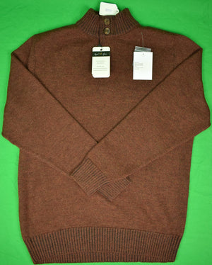 The Andover Shop Royal Alpaca Rust/ Char Pullover New w/ Tags! (SOLD)