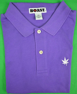 Boast Purple Polo Shirt Sz: XXL (SOLD)