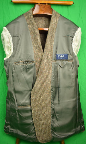 "Polo Ralph Lauren Lambswool Donegal Tweed Sport Jacket" Sz 46L