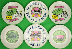 Set of 6 Official Preppy Plates