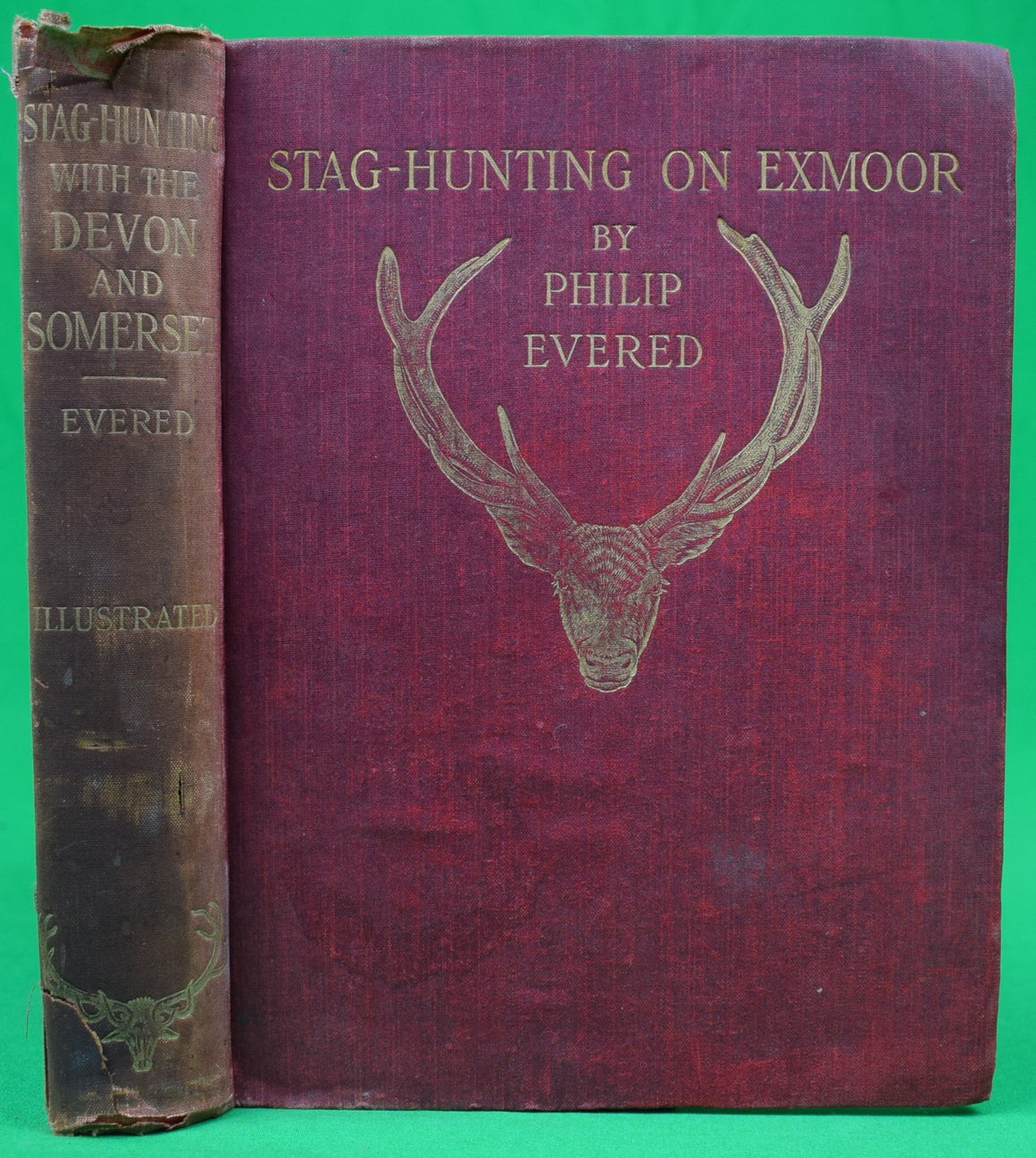"Stag-Hunting On Exmoor" 1902 EVERED, Philip