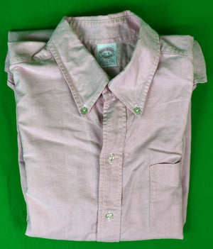 Brooks Brothers Pink OCBD c1980s Shirt Sz 17-5