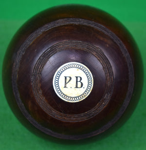 "Paul Brown (P.B.) Jaques & Son Lawn Bowl"
