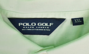 Ralph Lauren Polo White Golf Shirt w/ Fox Chapel Club Logo Sz: XXL