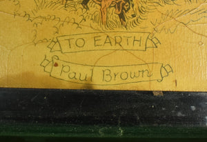 "Here's To John Peel" Tray by Paul Brown for Brooks Brothers (SOLD)