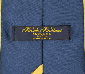 "Brooks Brothers Navy Sailboat Silk Tie" (SOLD)