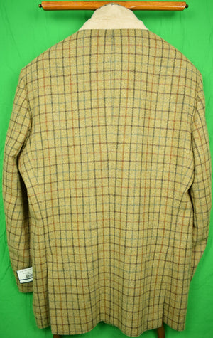 The"Andover Shop Heather Tweed Windowpane Sport Jacket" Sz: 44 LG (New w/ Tag!) (SOLD)
