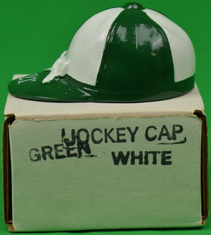 The "21" Club New York Jockey Green/ White Bottle Cap Opener (New in Box!)